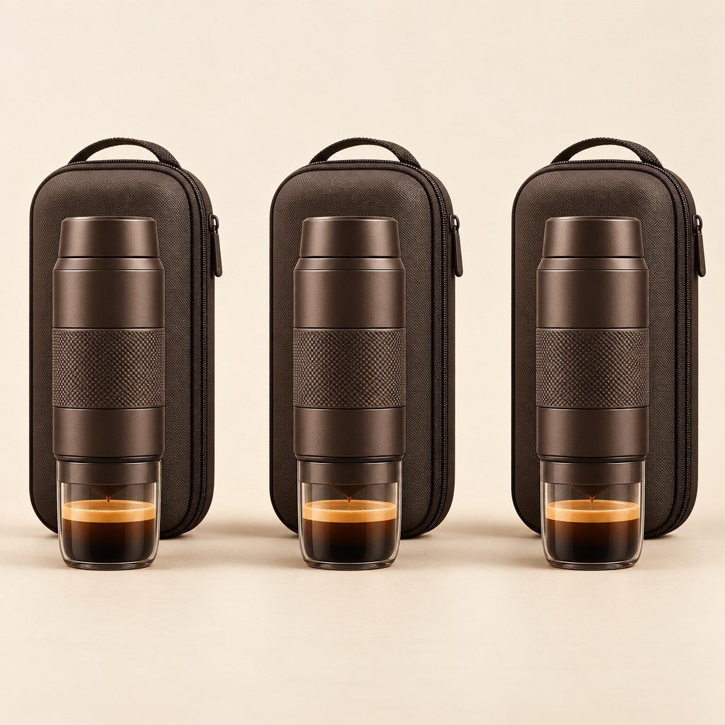 Pourano Nomad bundle with travel case